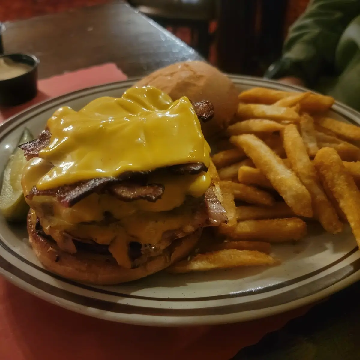 Double Bacon Burger