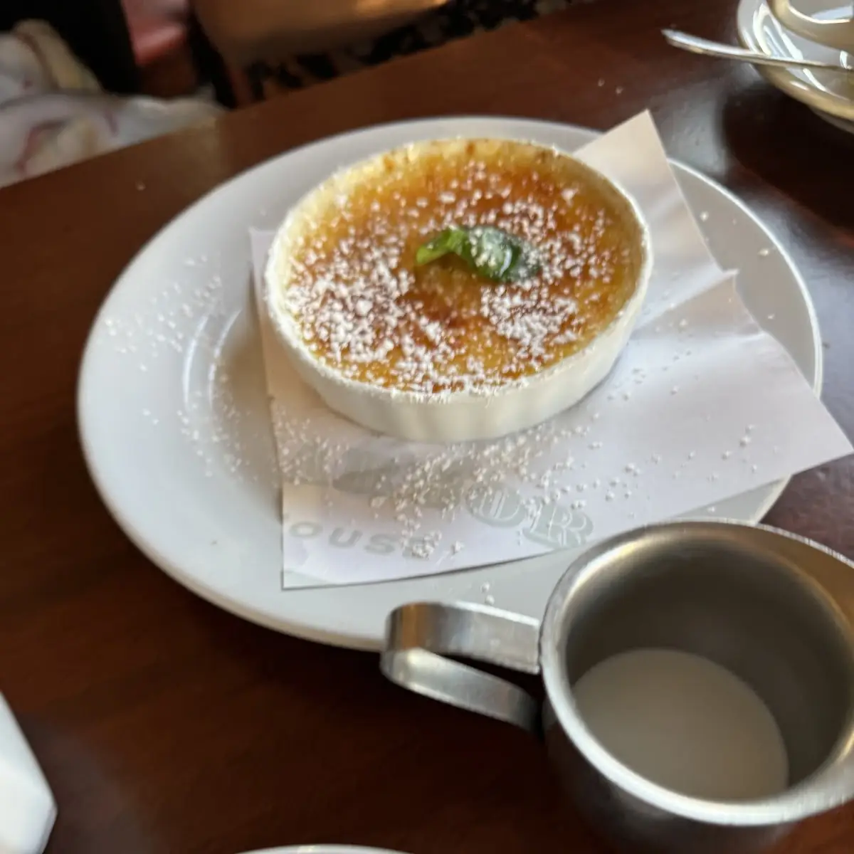 Vanilla Bean Creme Brulee