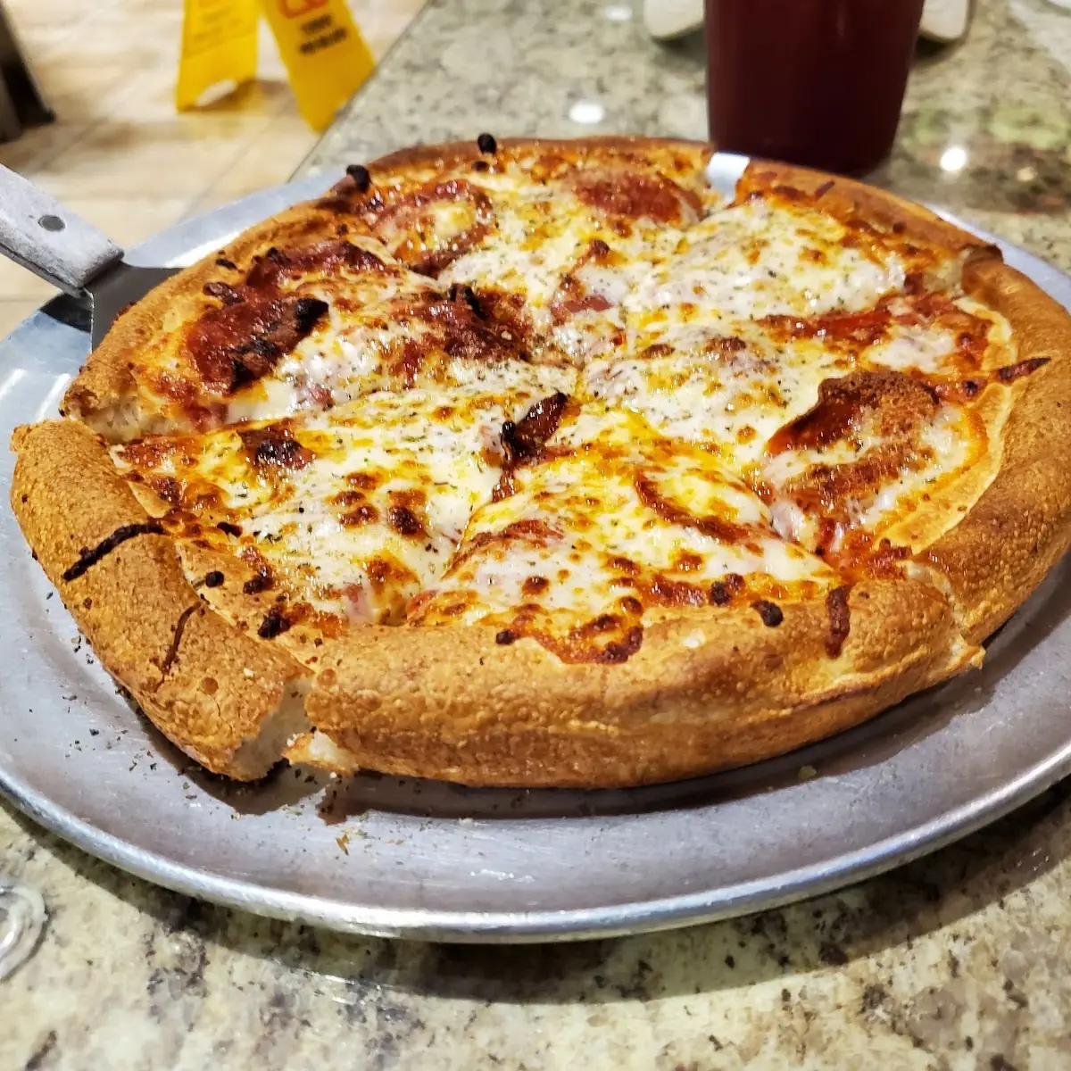 Pepperoni and Cheese Pizza