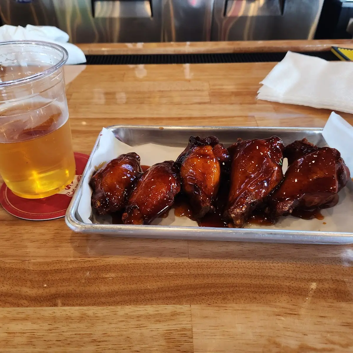 Bourbon Chicken Wings