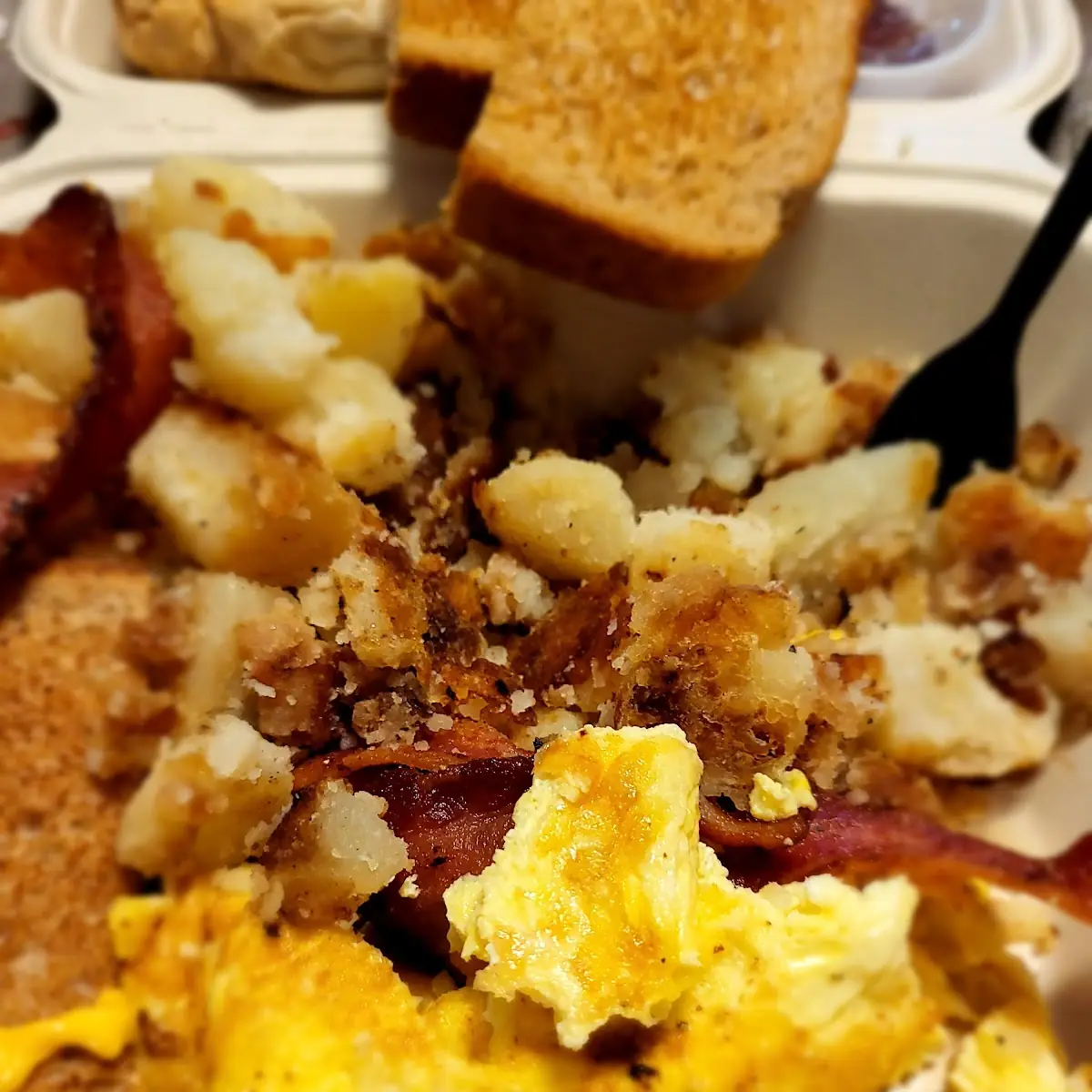 Scrambled Eggs and Bacon