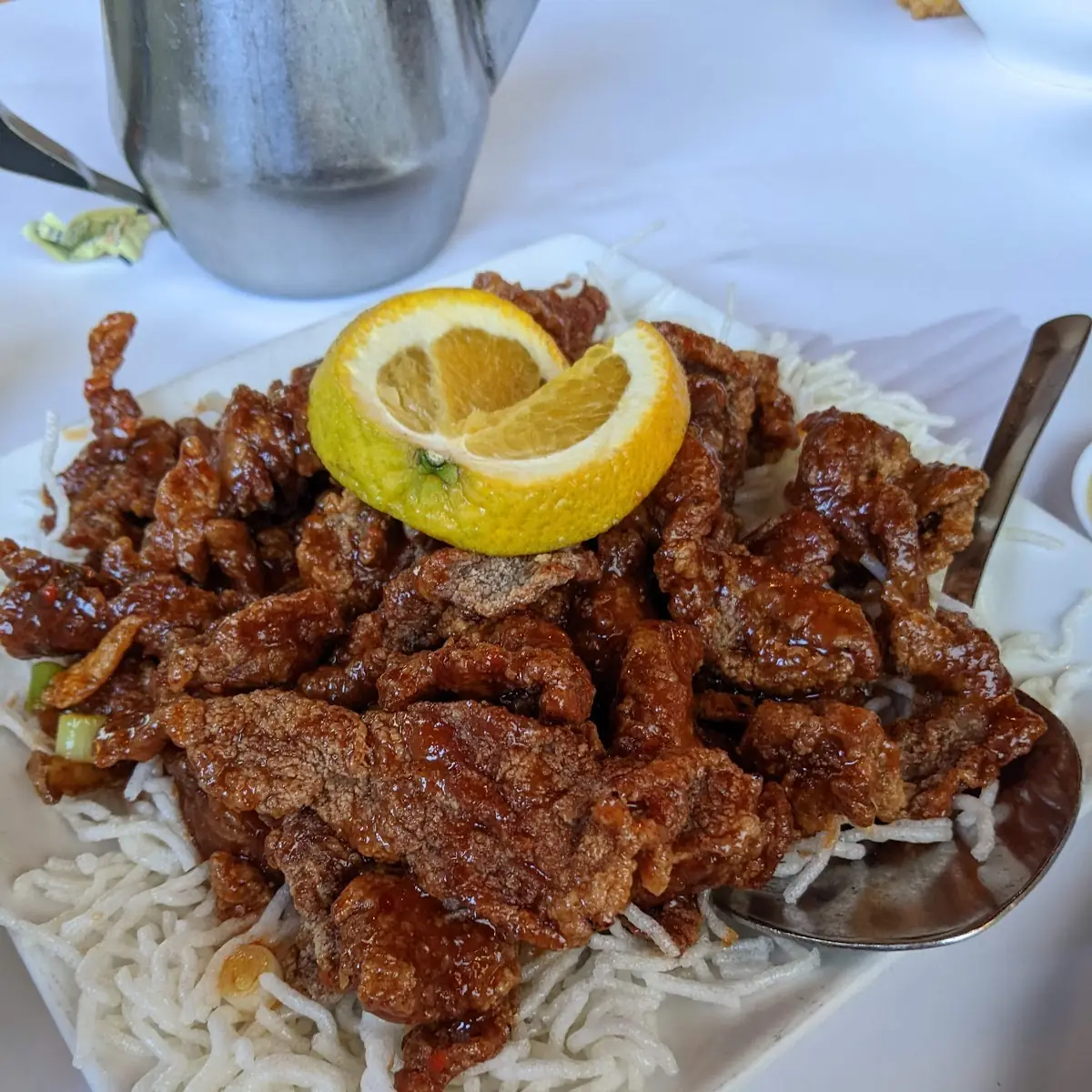 Crispy Orange Peel Beef