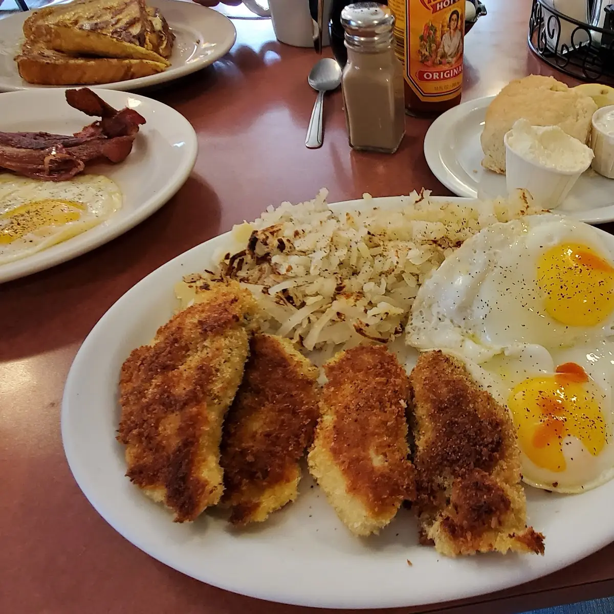 Chicken Fried Steak and Eggs