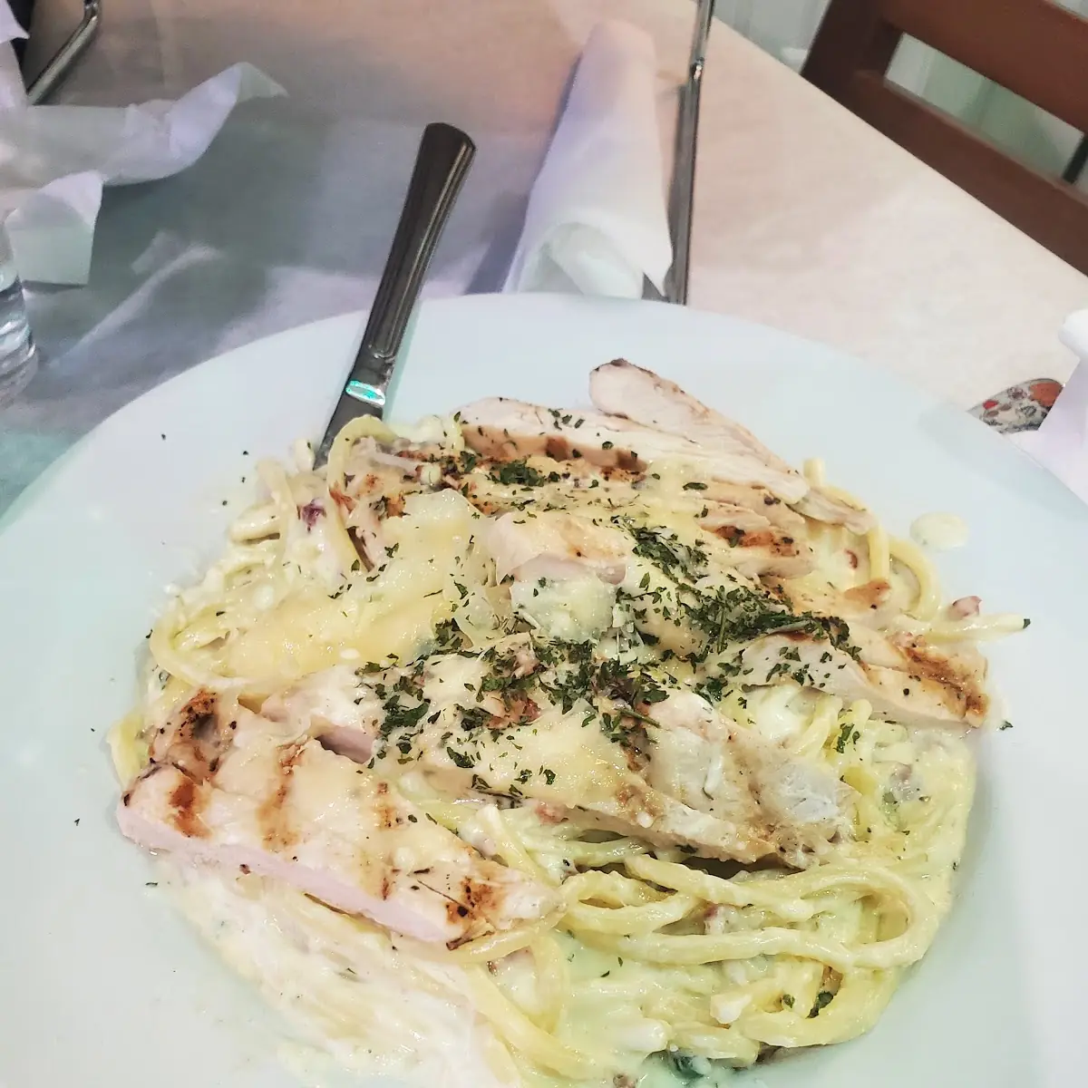Chicken Carbonara