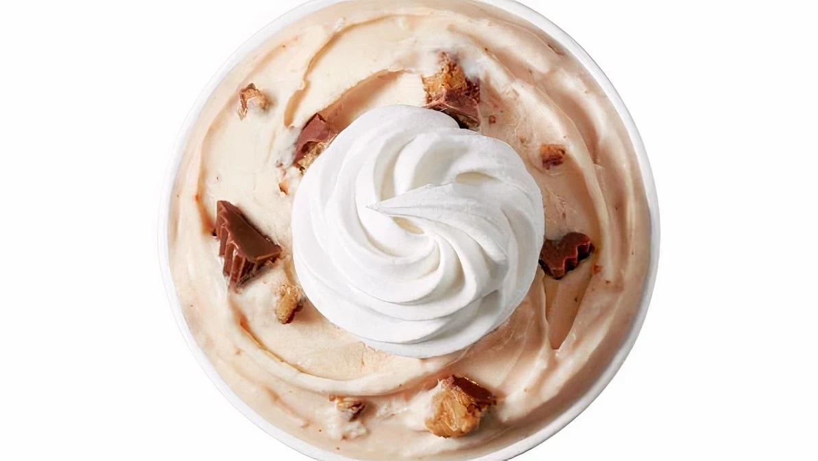 Turtle Pecan Cluster Blizzard Treat