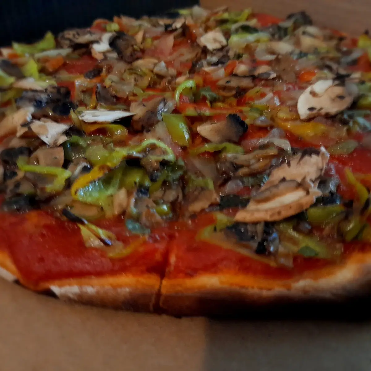 Vegan Cheese Burger Pizza