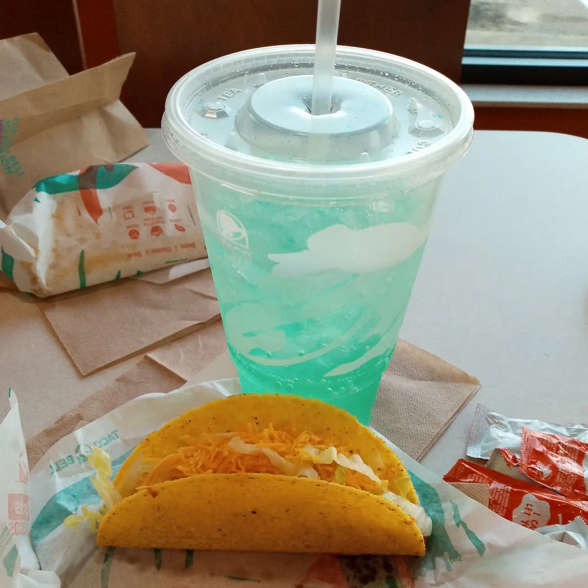 Crunchy Tacos and Mountain Dew