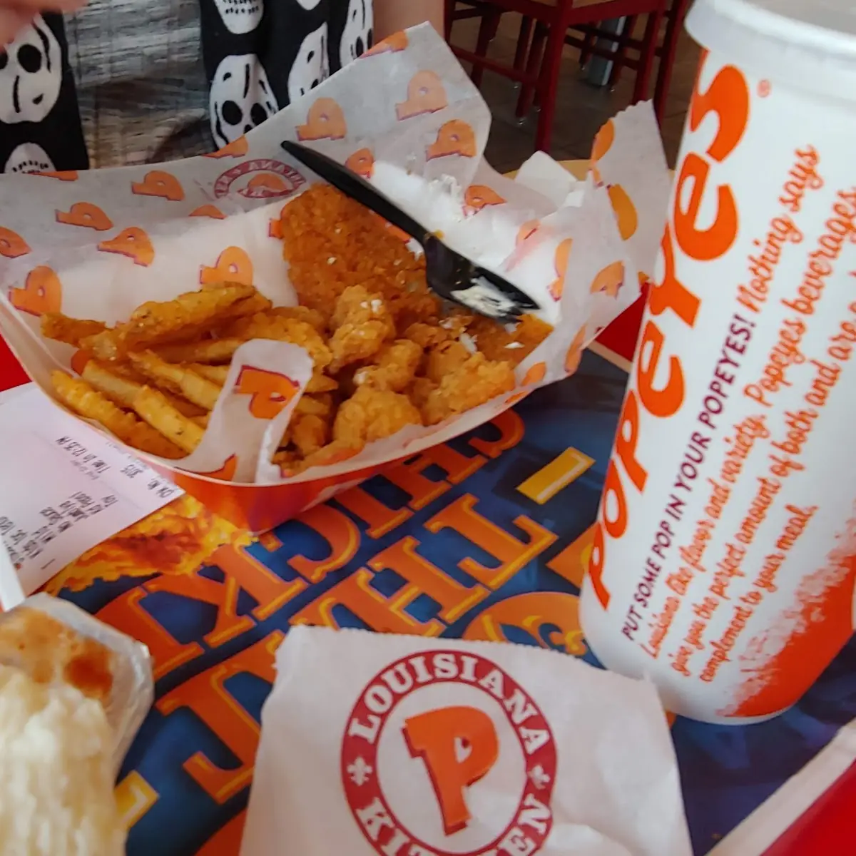 Popcorn Shrimp Basket
