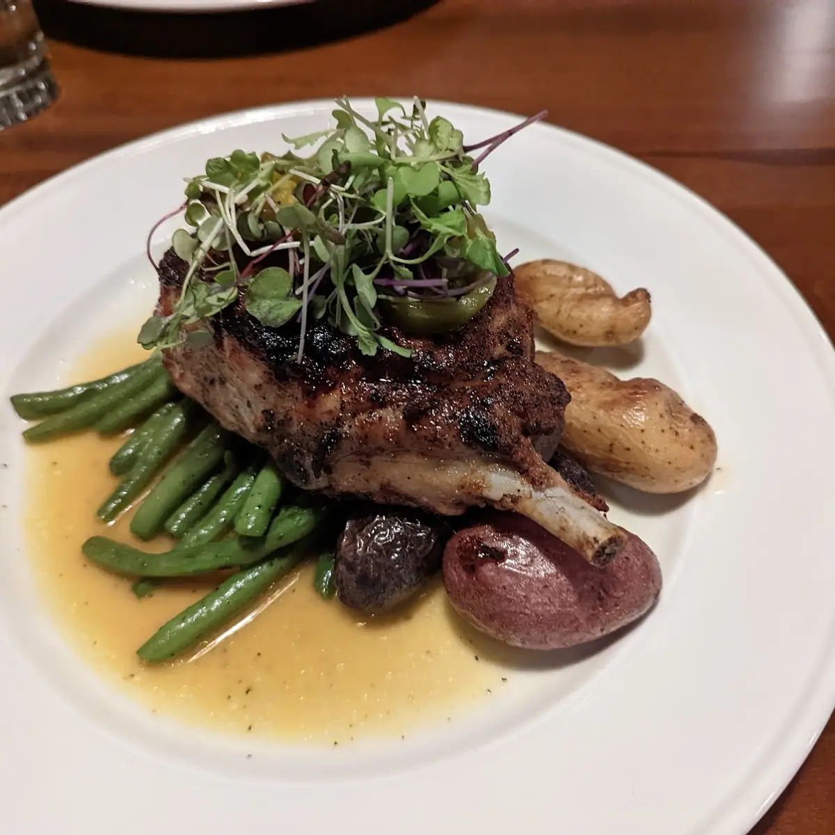 Butcher Block Pork Chop