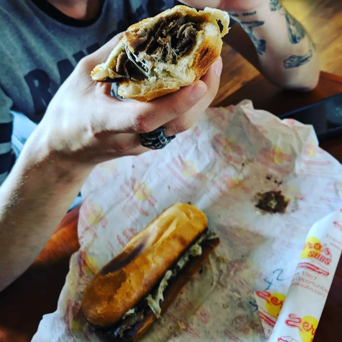 Grub Steak & Cheese Oven Baked Sub