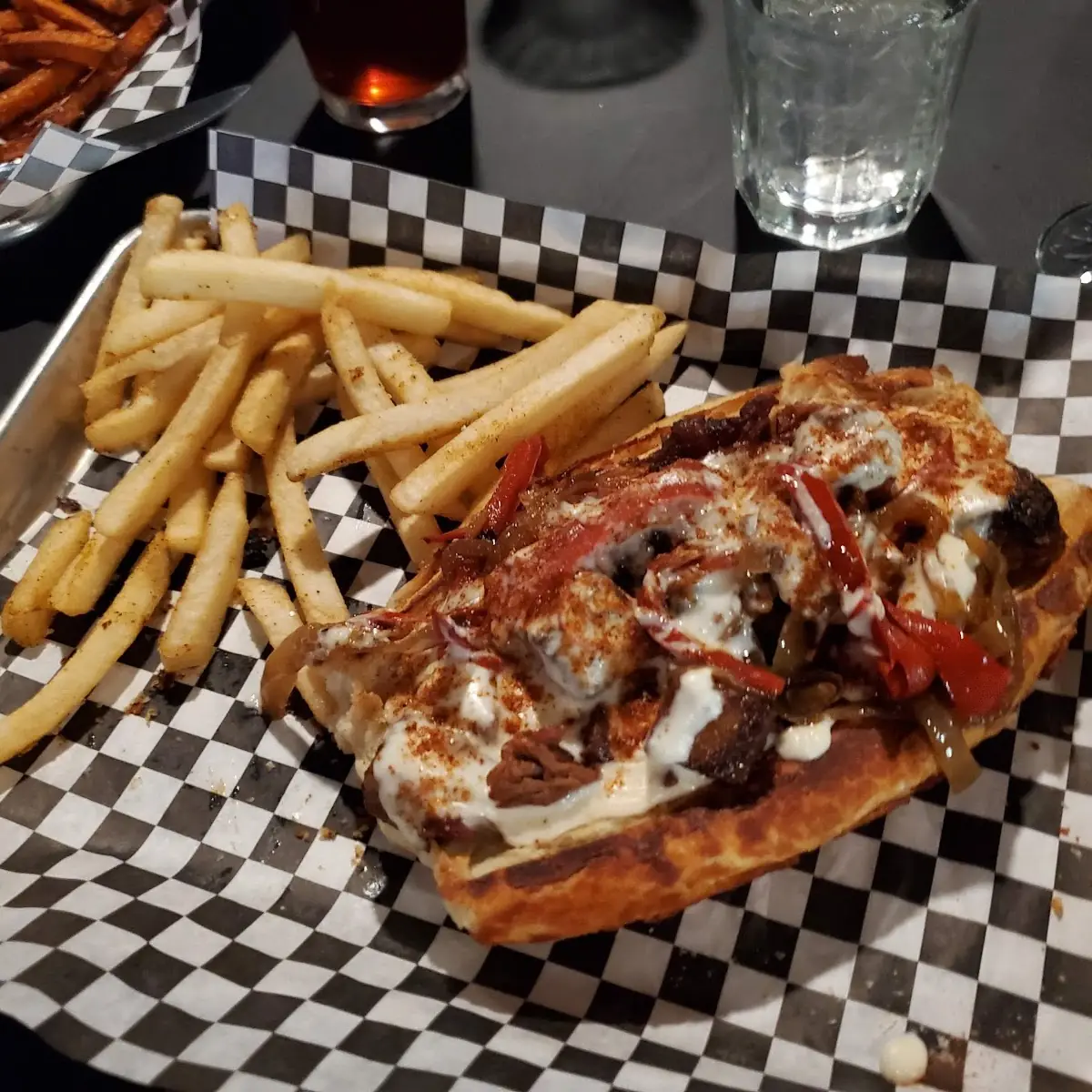 Burnt Ends Cheese Steak
