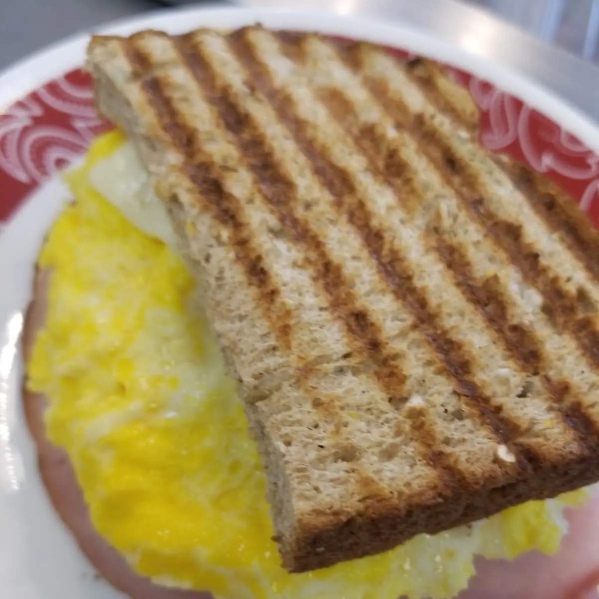 Ham N Egg and Cheese Sandwich