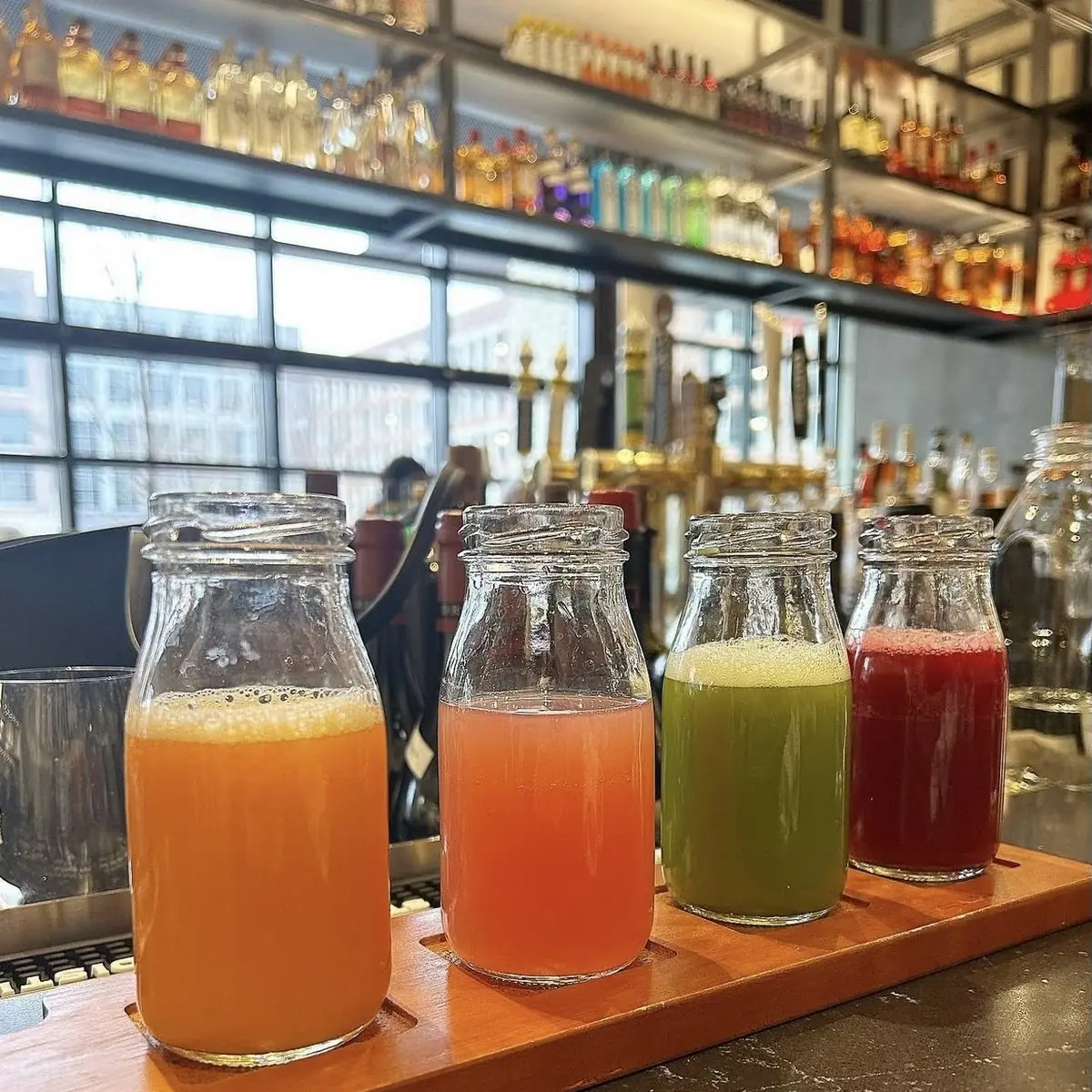 Cold Pressed Juice Flight Dine in Only