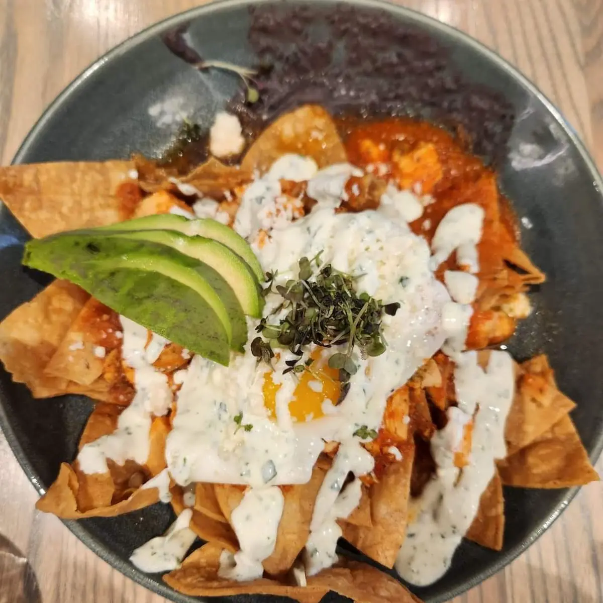 Green Chilaquiles