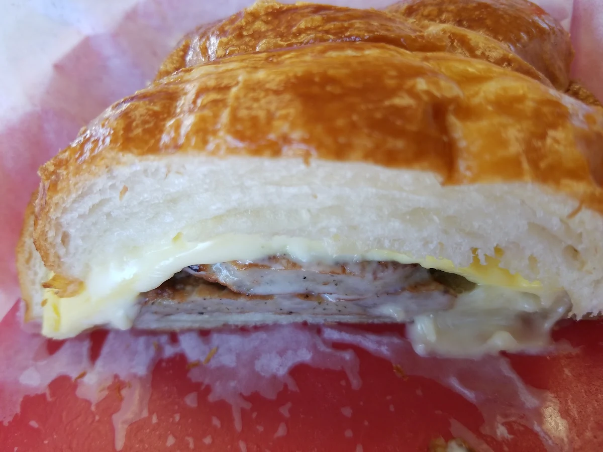 Sausage Egg and Cheese Croissant