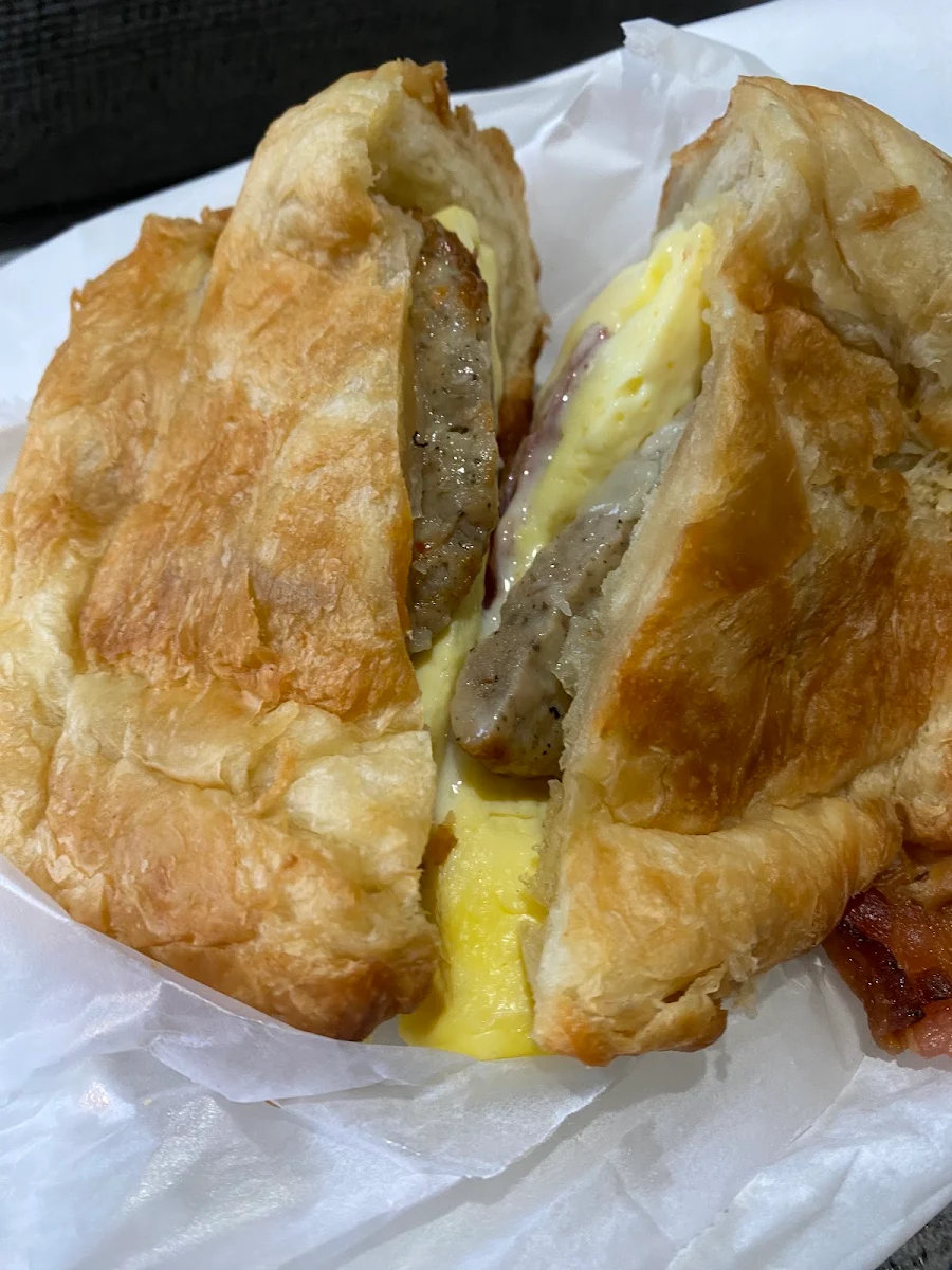 Sausage Egg and Cheese Sandwich