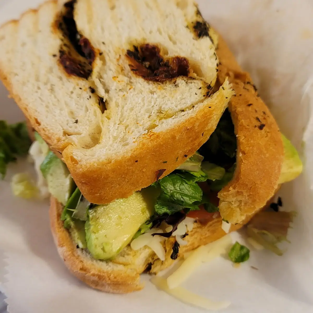 Tomato Basil Sandwich