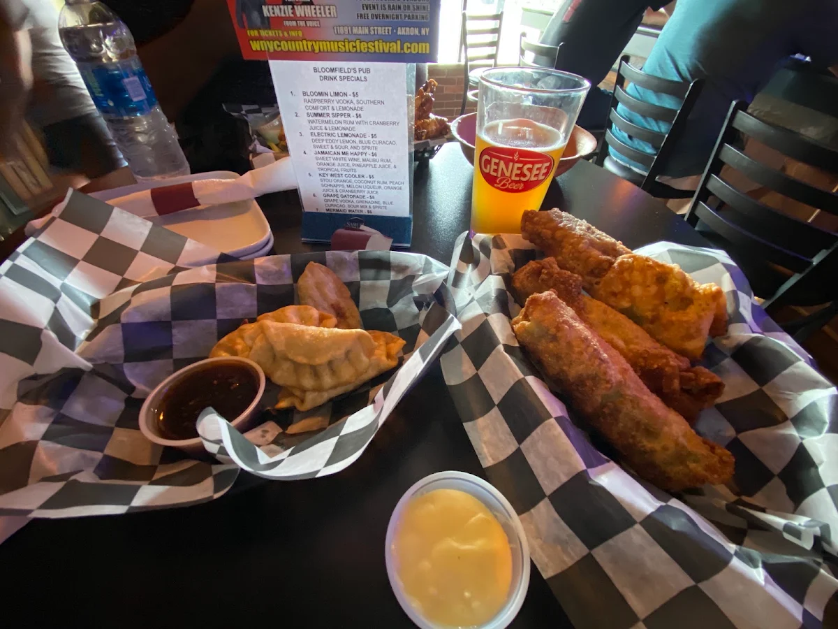 Pot Stickers and Egg Rolls