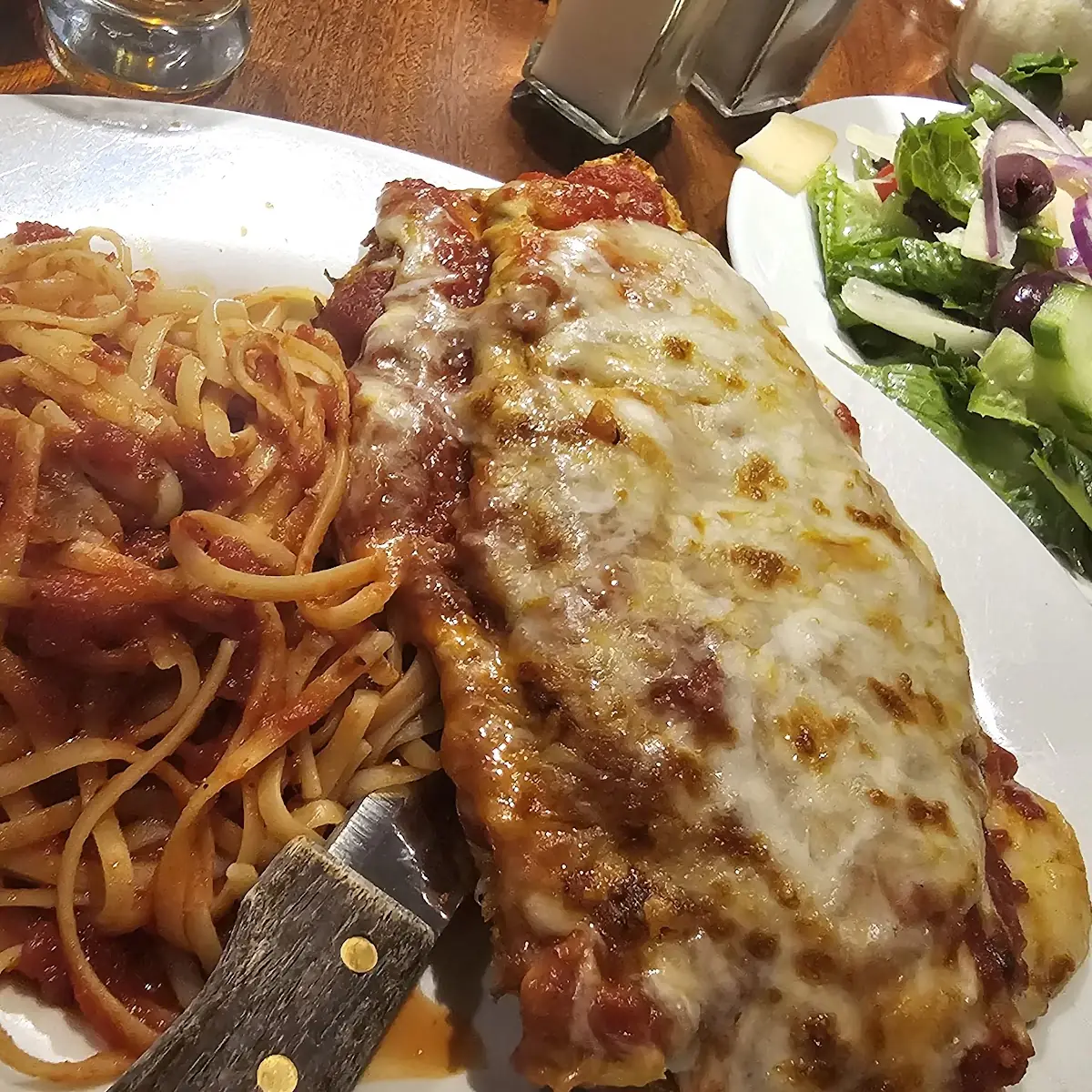 Chicken and Eggplant Parmigiana