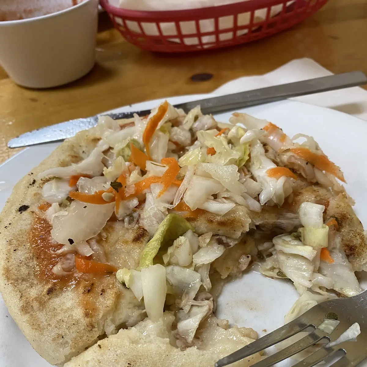 # 29 Chile Relleno (1 Pc) and Beef and Bean Tostada