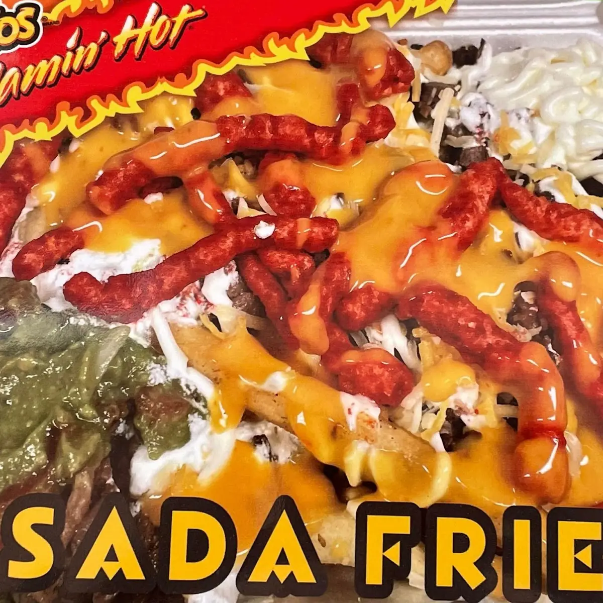 Hot Cheetos Asada Fries
