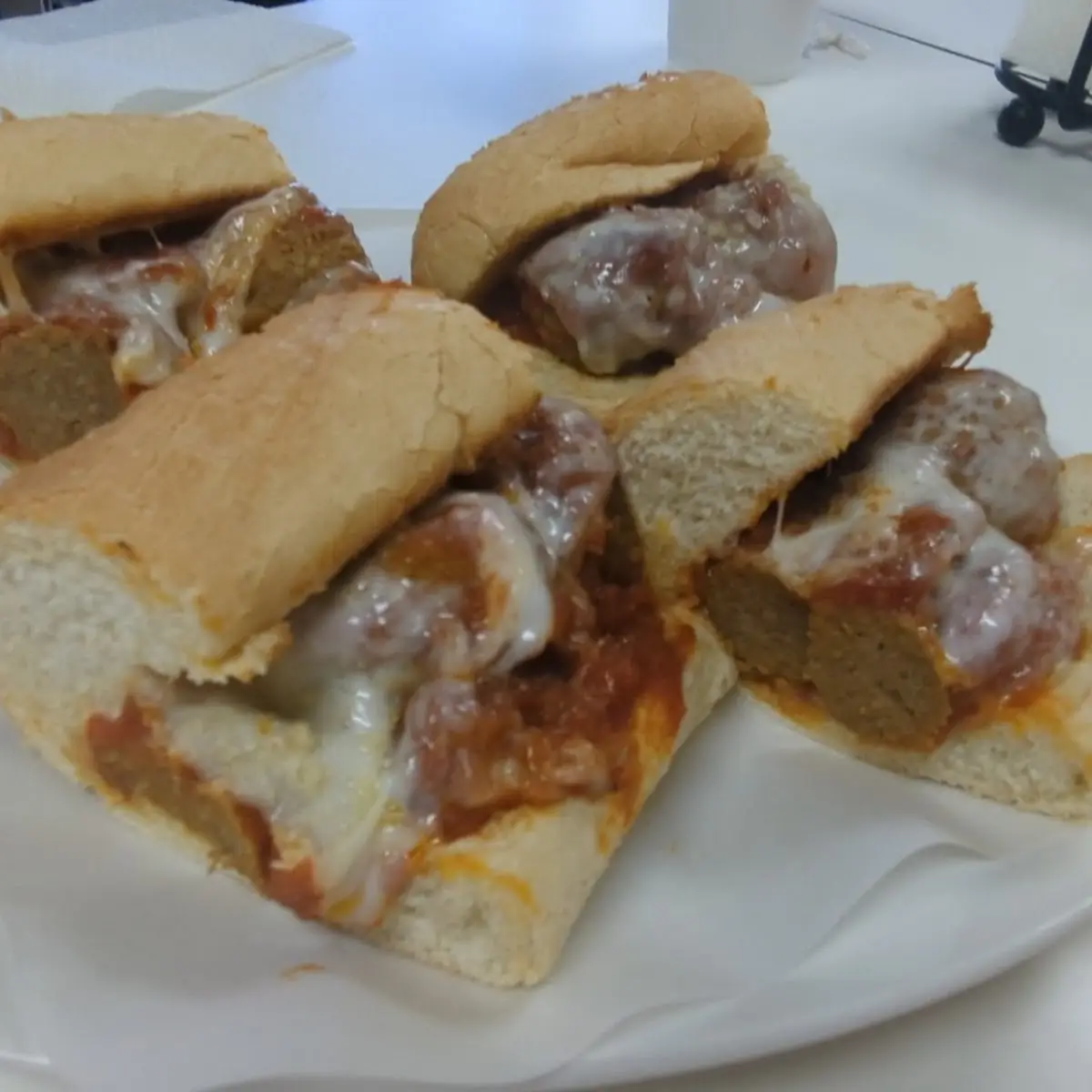 Meatball and Cheese Sub