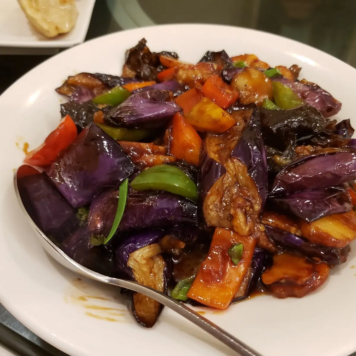 Eggplant in Garlic Sauce