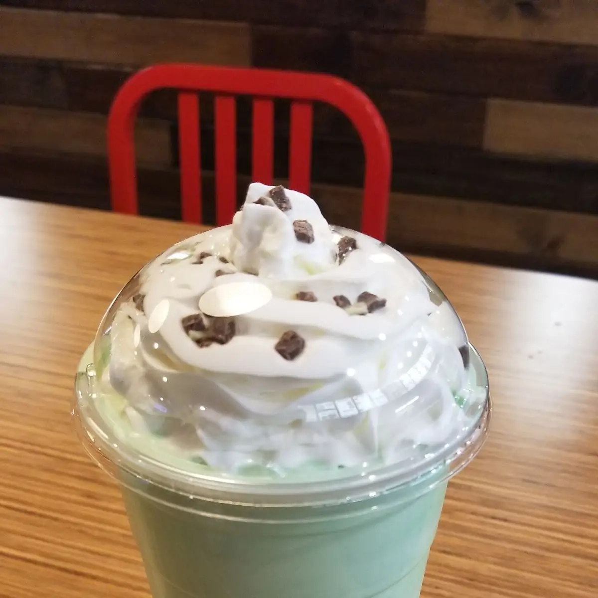 Mint Chocolate Milkshake