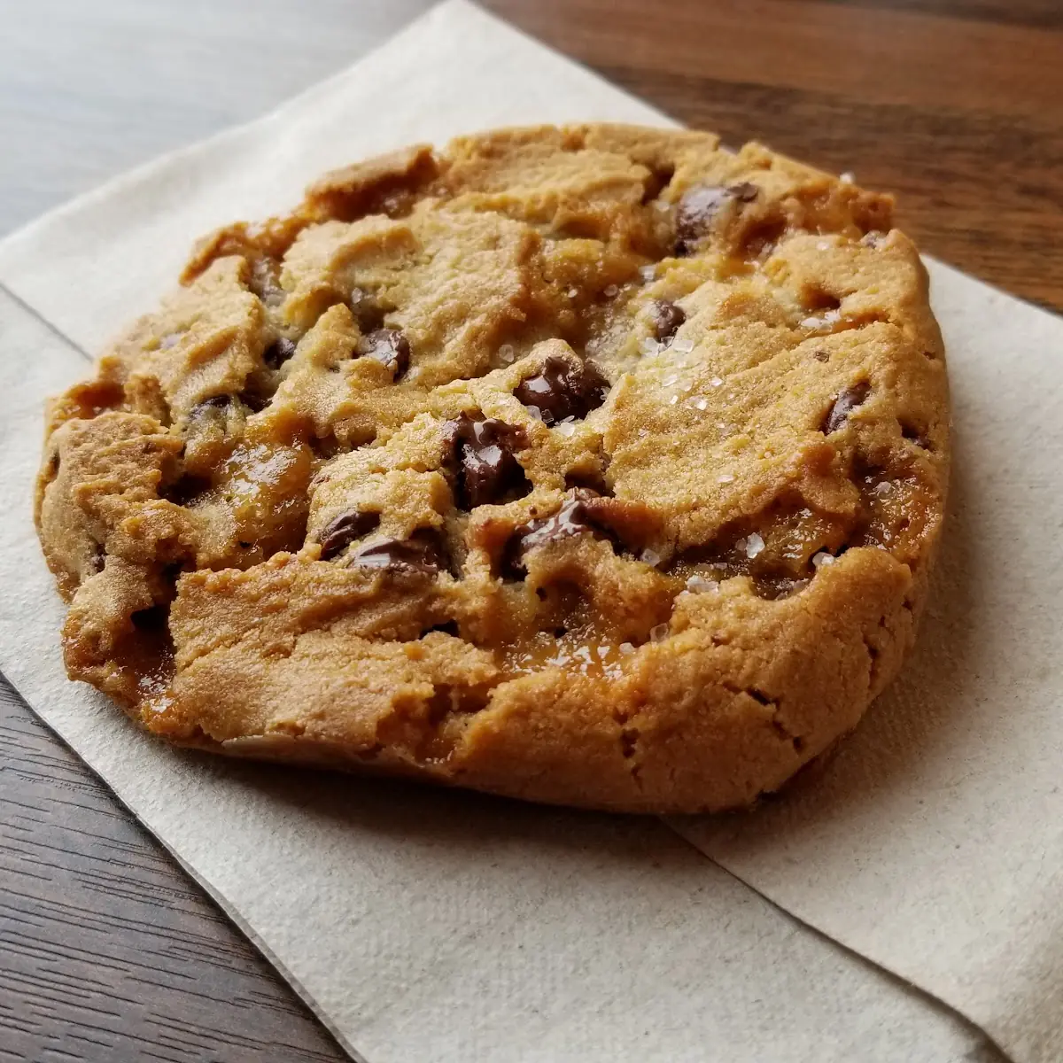 Salted Caramel and Chocolate Cookie
