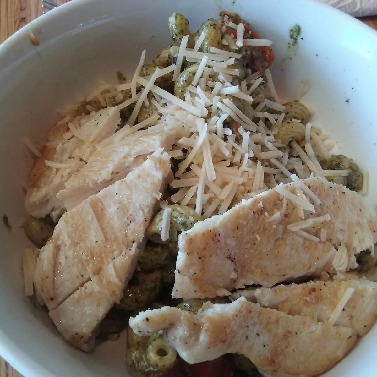 Pesto Pasta with Chicken