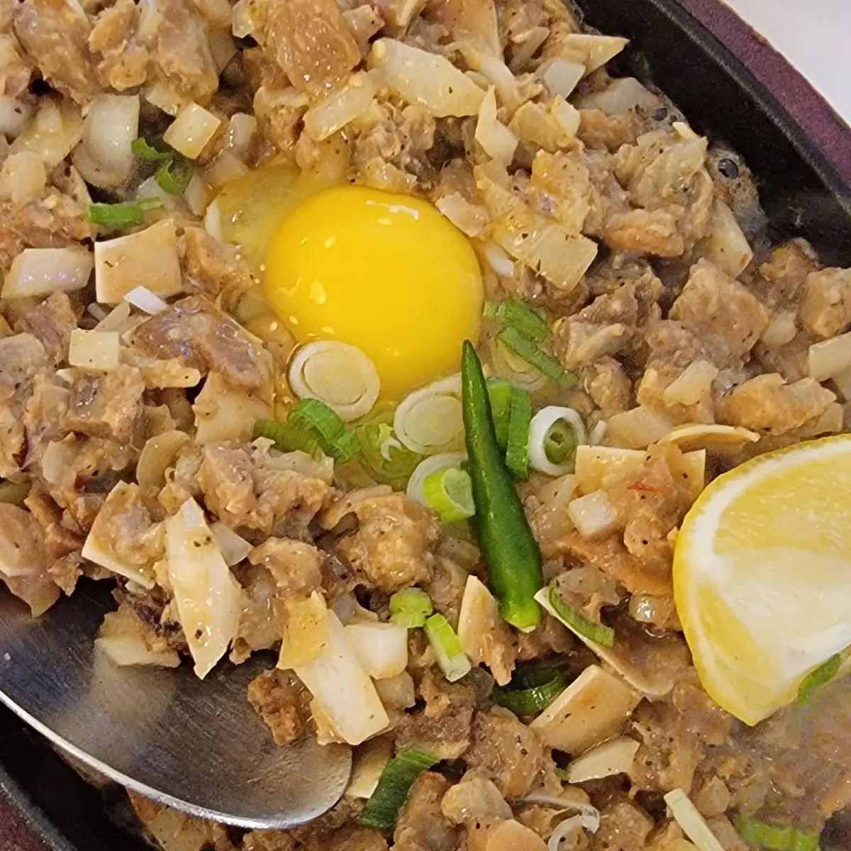 Sizzling Sisig Pork