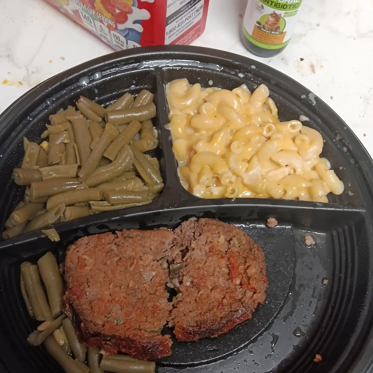 Meatloaf and Mac & Cheese