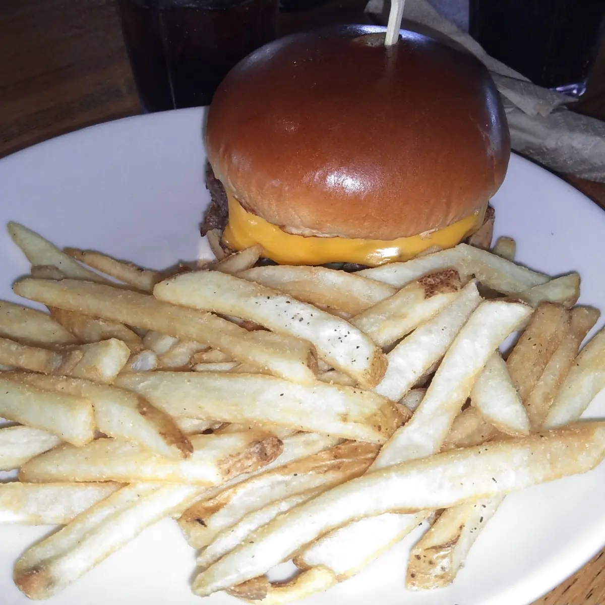 Cheese Burger Fries