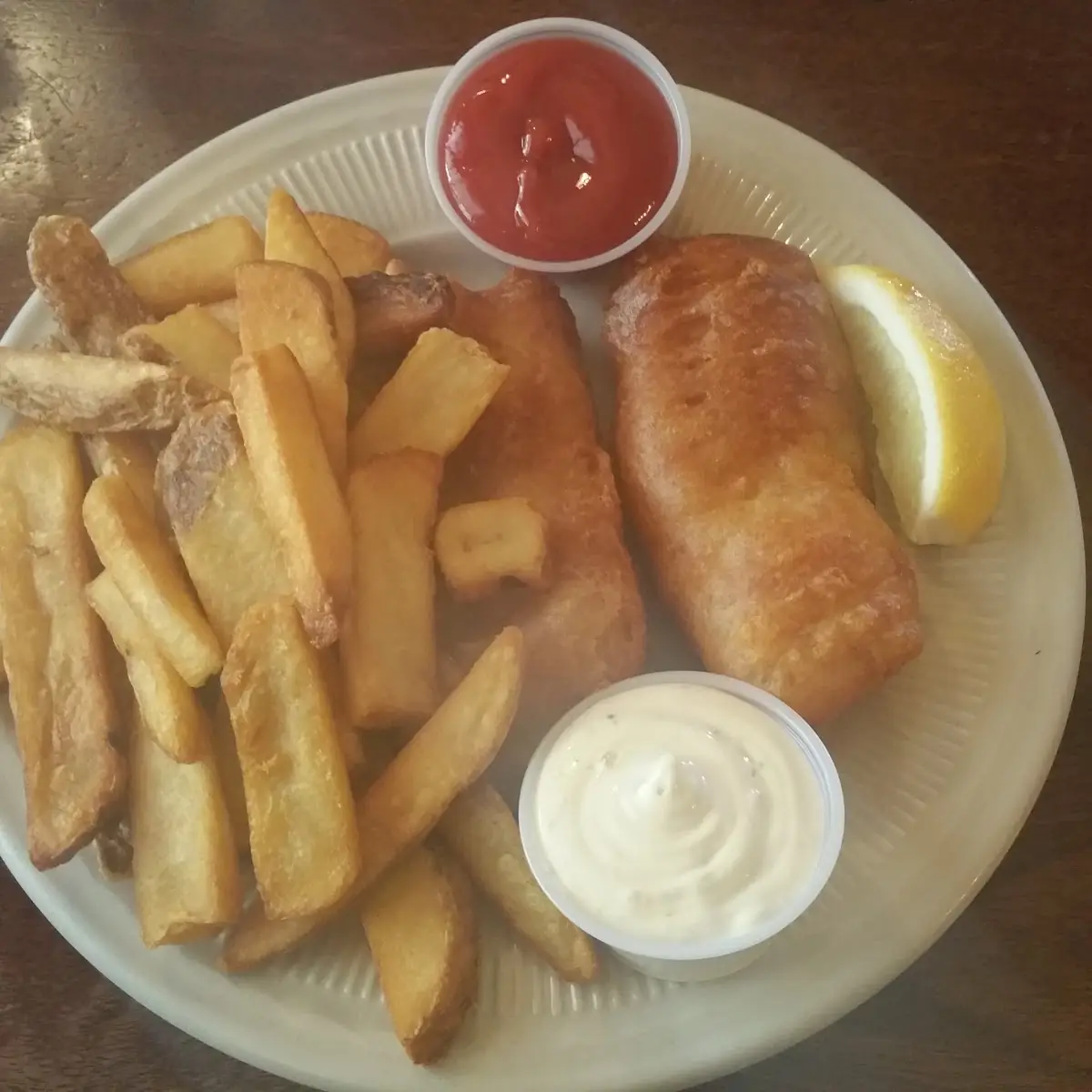 Two Pieces Fish and Chips