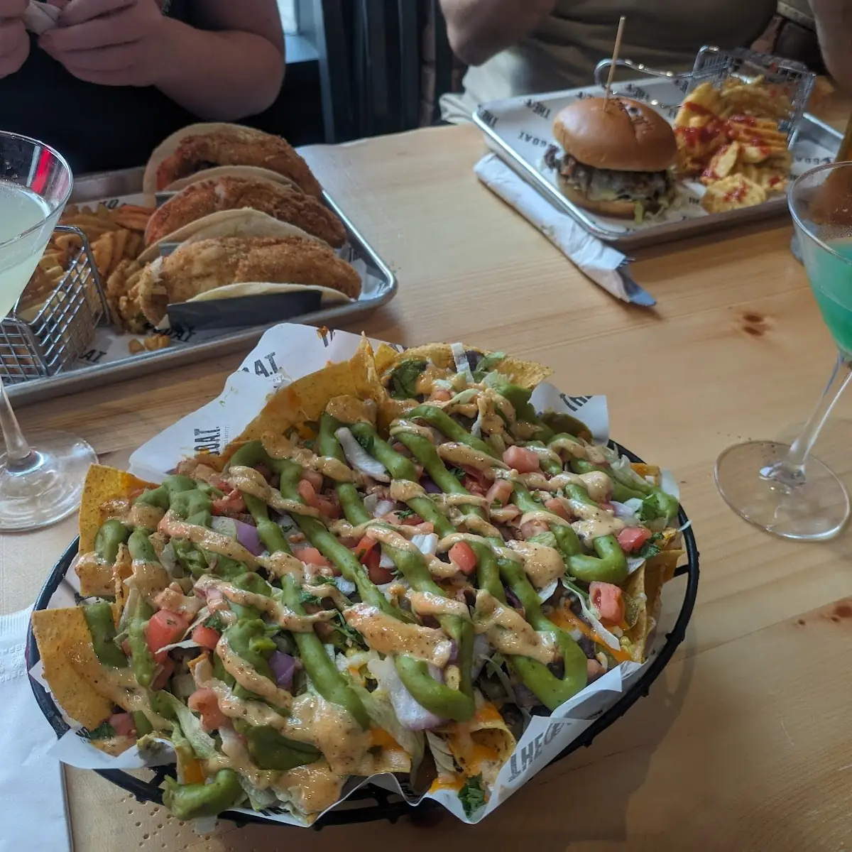 Ahi Tuna Nachos, The GOAT Tap & Eatery Walkerville