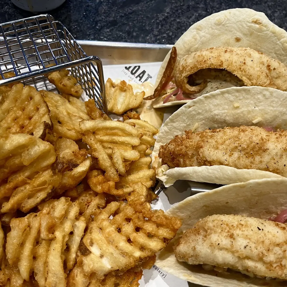 Perch Tacos, The GOAT Tap & Eatery Walkerville