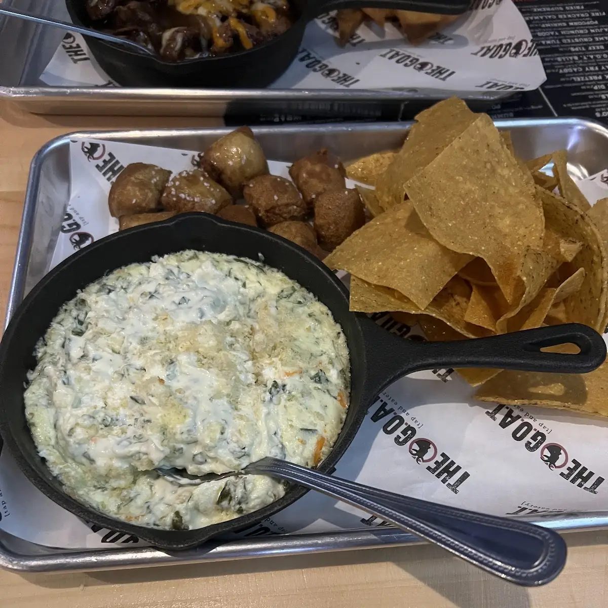 Spinach Artichoke Dip, The GOAT Tap & Eatery Walkerville
