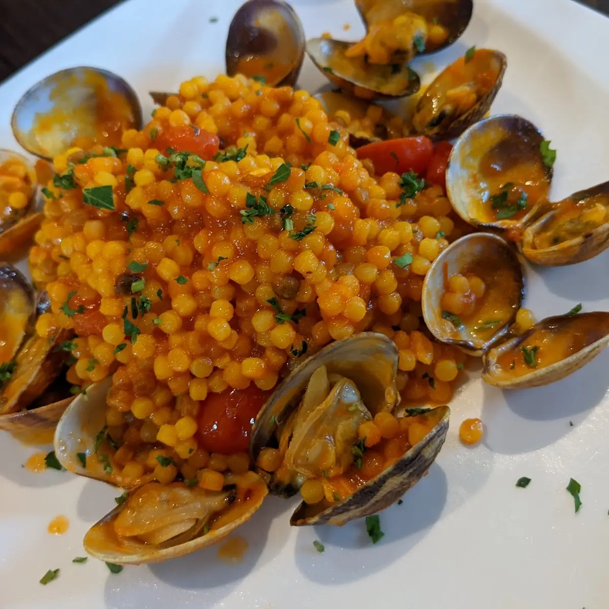 Fregola Alle Vongole