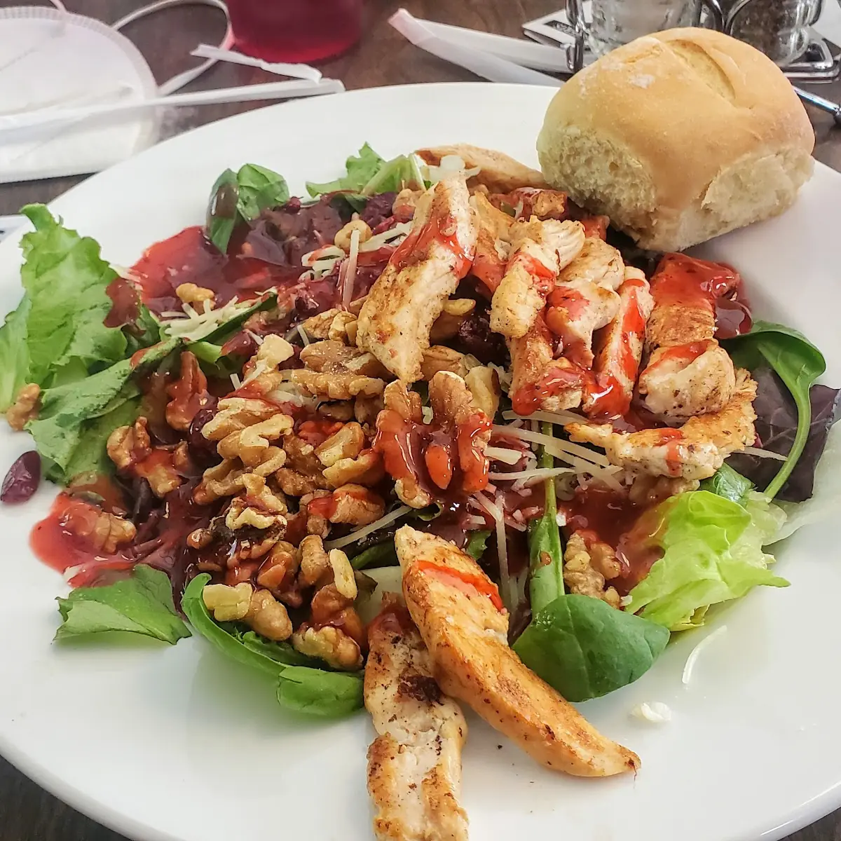 Pecan Cranberry Chicken Salad
