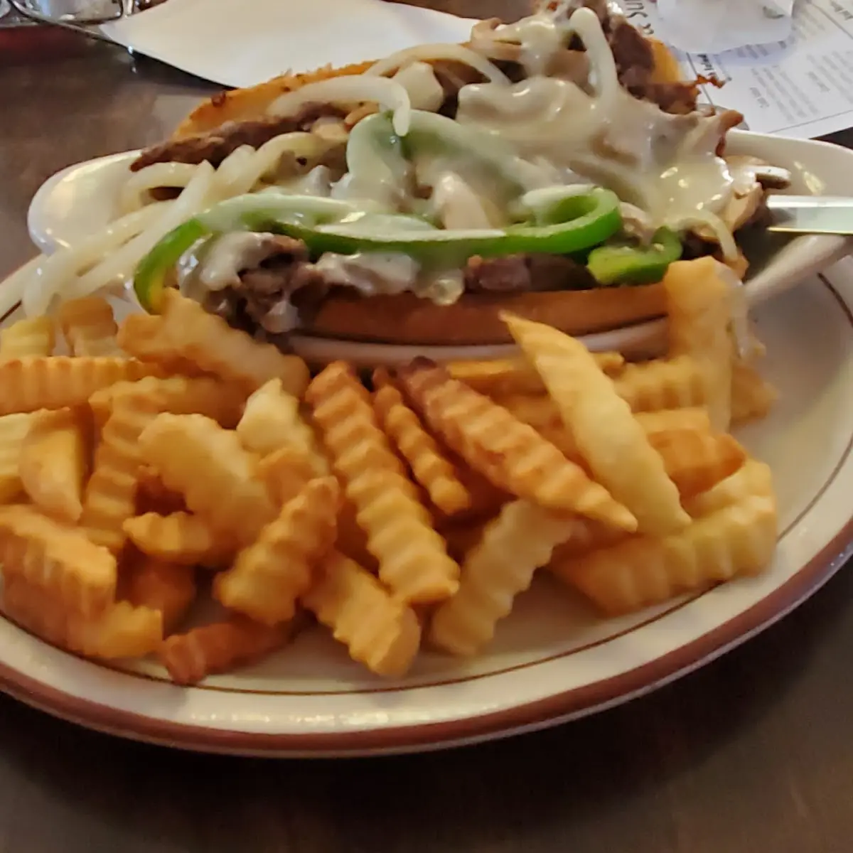 Philly Cheese Steak Sandwich