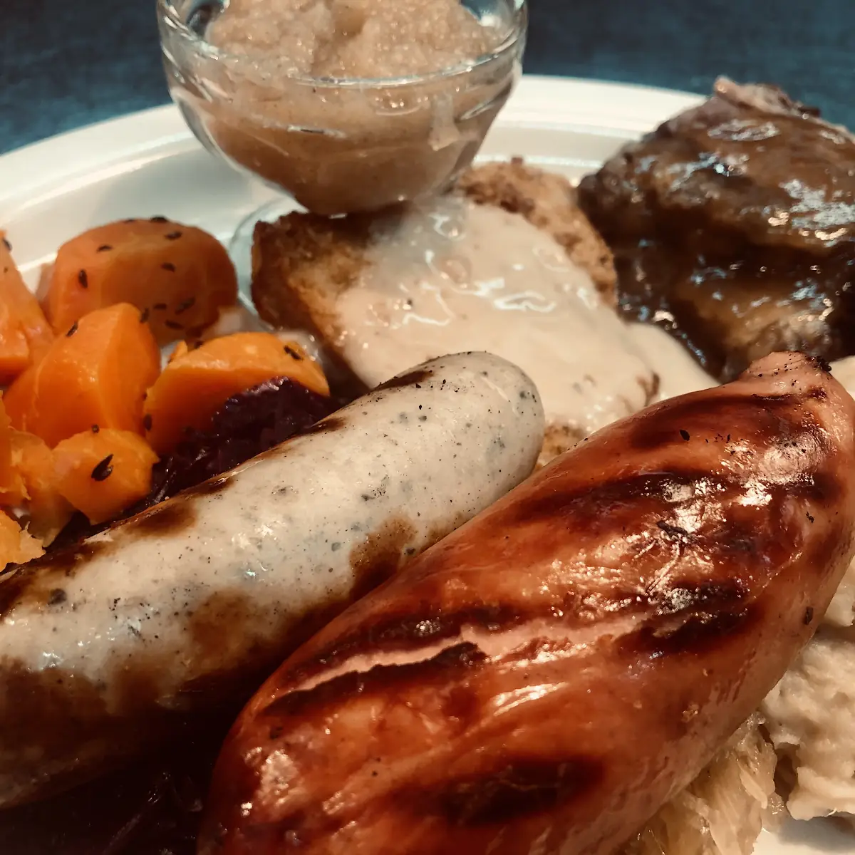 Knockwurst and Bratwurst