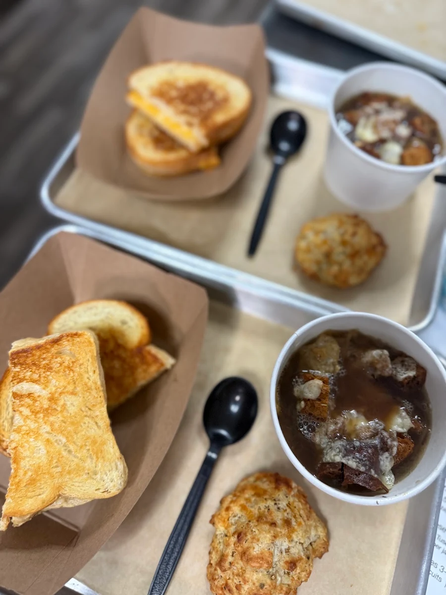 Monday- Soup and Grilled Cheese