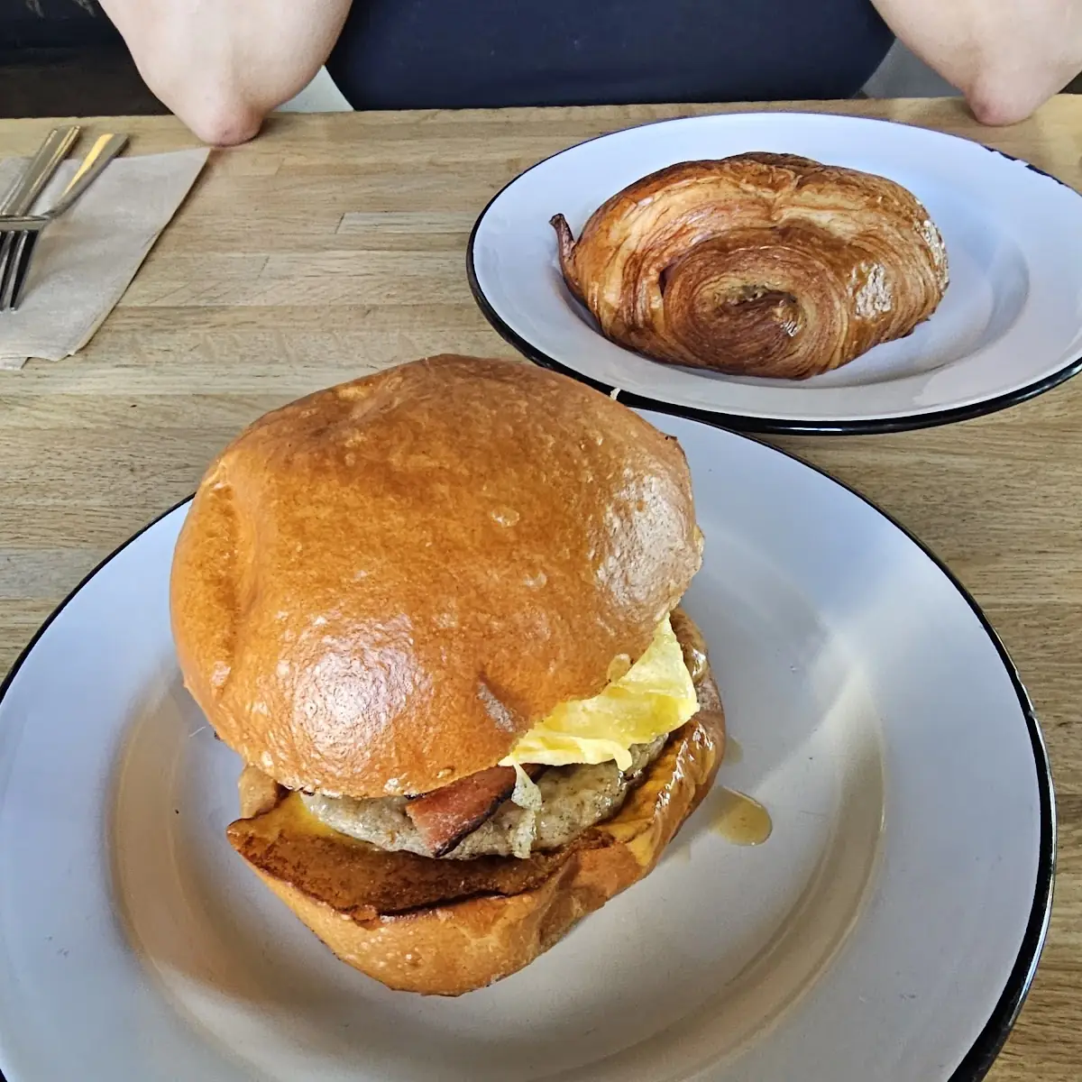 Egg and Cheese Sandwich