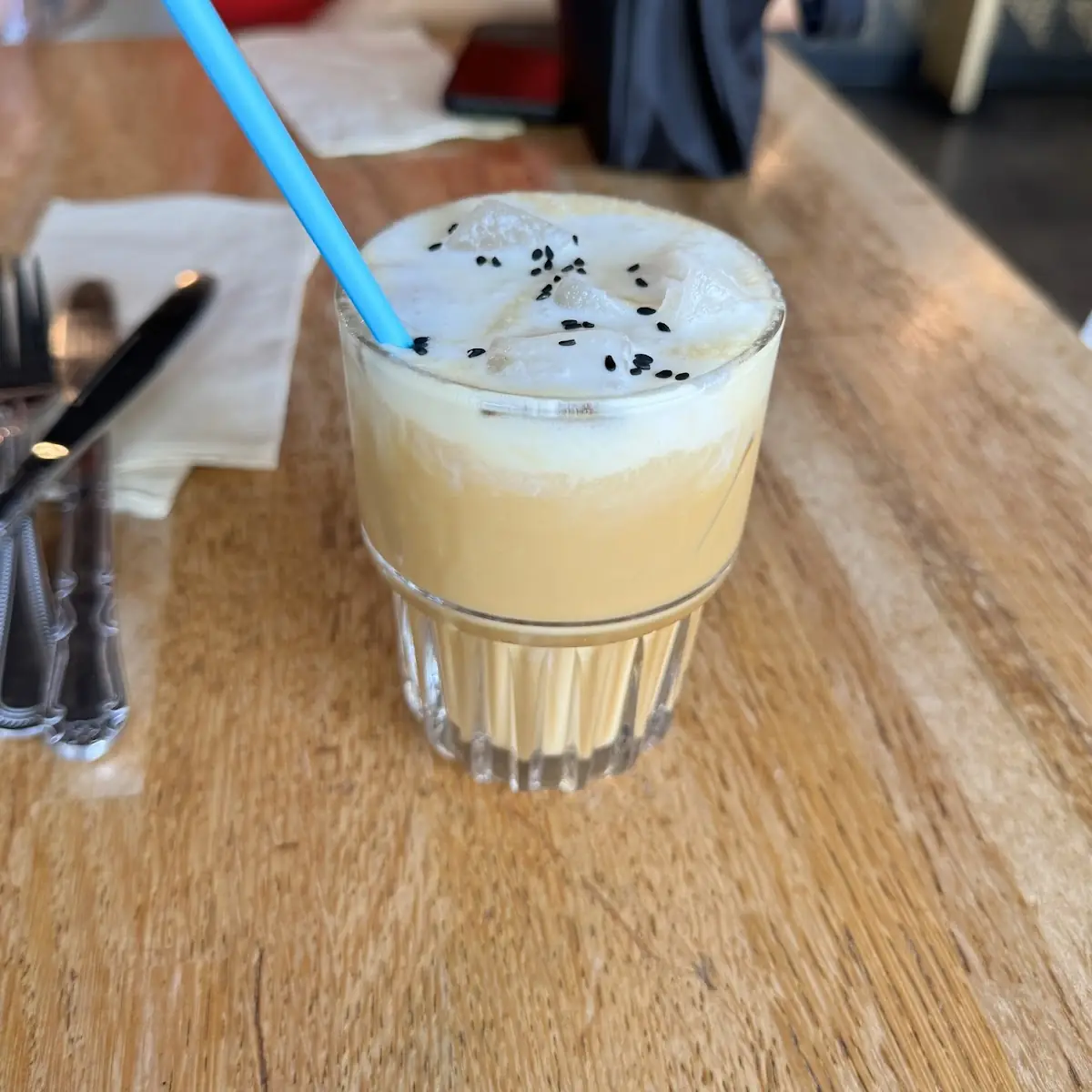 Mango Sticky Rice Latte