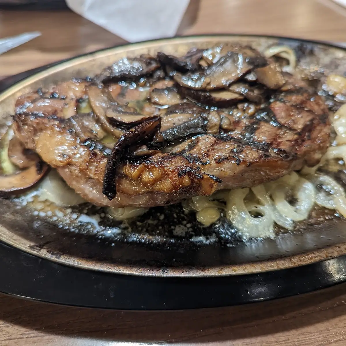 Sizzling Rib Eye 12 Oz