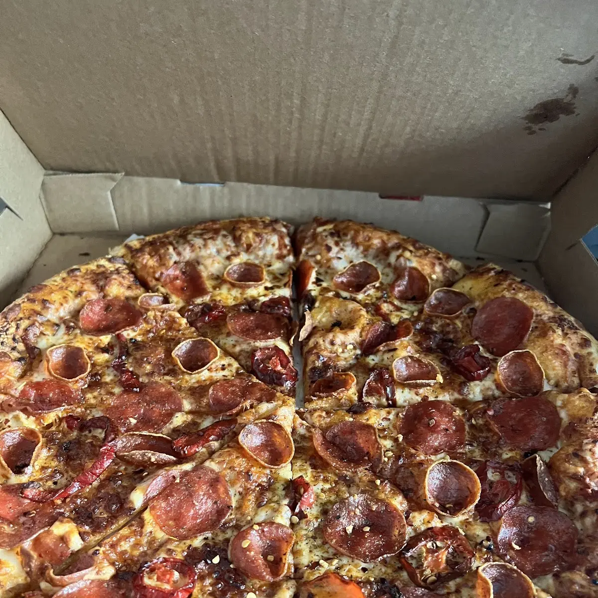Spicy Pepperoni Lovers