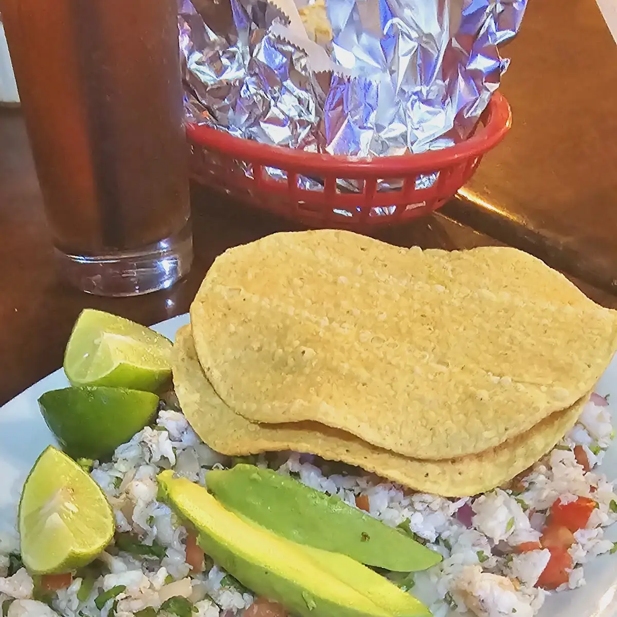 Ceviche Tostada