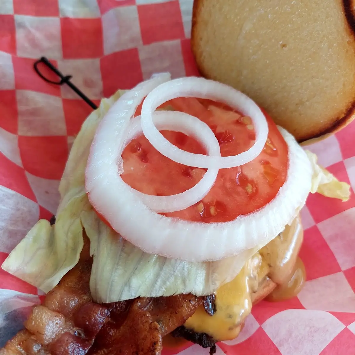 Peanut Butter Bacon Burger