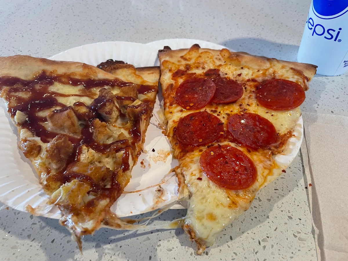 Barbecue and Pepperoni Pizza