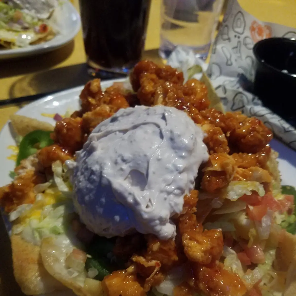 Buffalo Chicken Club Fried